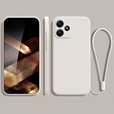 Funda Silicona Ultrafina Goma 360 Grados Carcasa YK2 para Xiaomi Poco M6 Pro 5G Blanco