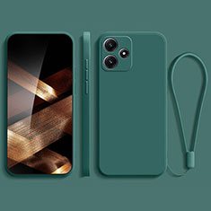 Funda Silicona Ultrafina Goma 360 Grados Carcasa YK2 para Xiaomi Poco M6 Pro 5G Verde