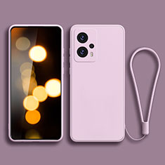 Funda Silicona Ultrafina Goma 360 Grados Carcasa YK2 para Xiaomi Poco X4 GT 5G Purpura Claro