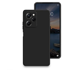 Funda Silicona Ultrafina Goma 360 Grados Carcasa YK2 para Xiaomi Poco X5 Pro 5G Negro