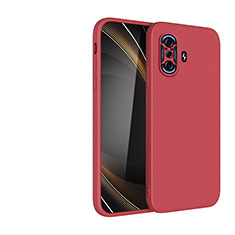 Funda Silicona Ultrafina Goma 360 Grados Carcasa YK2 para Xiaomi Redmi K40 Gaming 5G Rojo