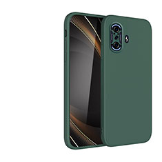 Funda Silicona Ultrafina Goma 360 Grados Carcasa YK2 para Xiaomi Redmi K40 Gaming 5G Verde