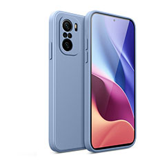 Funda Silicona Ultrafina Goma 360 Grados Carcasa YK2 para Xiaomi Redmi K40 Pro 5G Gris Lavanda