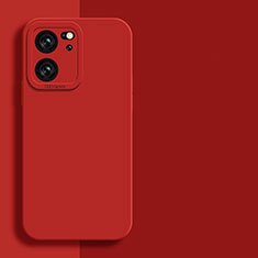 Funda Silicona Ultrafina Goma 360 Grados Carcasa YK2 para Xiaomi Redmi K60 Ultra 5G Rojo