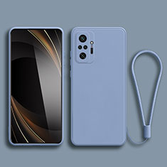 Funda Silicona Ultrafina Goma 360 Grados Carcasa YK2 para Xiaomi Redmi Note 11 SE India 4G Gris Lavanda