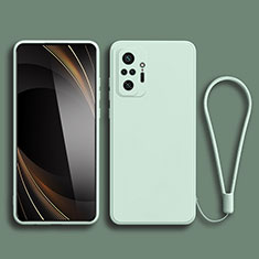 Funda Silicona Ultrafina Goma 360 Grados Carcasa YK2 para Xiaomi Redmi Note 11 SE India 4G Menta Verde