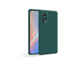 Funda Silicona Ultrafina Goma 360 Grados Carcasa YK2 para Xiaomi Redmi Note 11E Pro 5G Verde