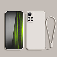 Funda Silicona Ultrafina Goma 360 Grados Carcasa YK2 para Xiaomi Redmi Note 11T 5G Blanco