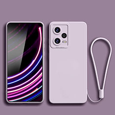 Funda Silicona Ultrafina Goma 360 Grados Carcasa YK2 para Xiaomi Redmi Note 12 Explorer Purpura Claro