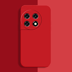 Funda Silicona Ultrafina Goma 360 Grados Carcasa YK3 para OnePlus 11 5G Rojo