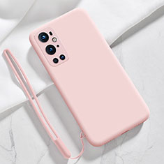 Funda Silicona Ultrafina Goma 360 Grados Carcasa YK3 para OnePlus 9 Pro 5G Rosa