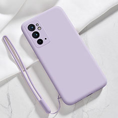 Funda Silicona Ultrafina Goma 360 Grados Carcasa YK3 para OnePlus 9RT 5G Purpura Claro