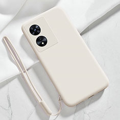 Funda Silicona Ultrafina Goma 360 Grados Carcasa YK3 para Oppo A58 4G Blanco