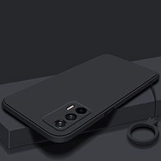 Funda Silicona Ultrafina Goma 360 Grados Carcasa YK3 para Realme GT 5G Negro