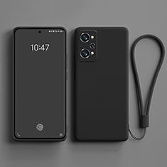 Funda Silicona Ultrafina Goma 360 Grados Carcasa YK3 para Realme GT Neo2 5G Negro