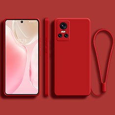 Funda Silicona Ultrafina Goma 360 Grados Carcasa YK3 para Realme GT Neo3 5G Rojo