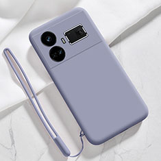 Funda Silicona Ultrafina Goma 360 Grados Carcasa YK3 para Realme GT Neo5 5G Gris Lavanda