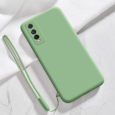 Funda Silicona Ultrafina Goma 360 Grados Carcasa YK3 para Vivo iQOO U1 Verde