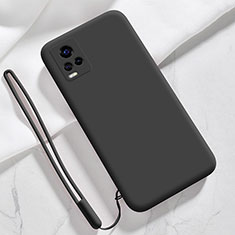 Funda Silicona Ultrafina Goma 360 Grados Carcasa YK3 para Vivo V21s 5G Negro