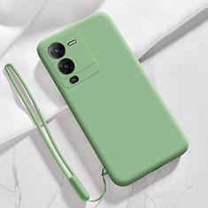 Funda Silicona Ultrafina Goma 360 Grados Carcasa YK3 para Vivo V25 Pro 5G Verde