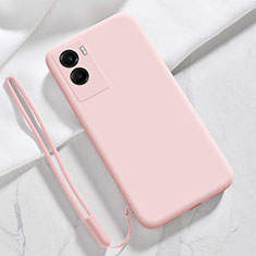 Funda Silicona Ultrafina Goma 360 Grados Carcasa YK3 para Vivo Y55s (2021) Rosa