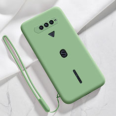 Funda Silicona Ultrafina Goma 360 Grados Carcasa YK3 para Xiaomi Black Shark 4 Pro 5G Verde