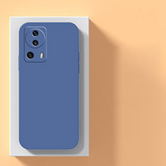 Funda Silicona Ultrafina Goma 360 Grados Carcasa YK3 para Xiaomi Mi 12 Lite NE 5G Azul