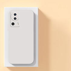 Funda Silicona Ultrafina Goma 360 Grados Carcasa YK3 para Xiaomi Mi 12 Lite NE 5G Blanco