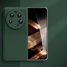 Funda Silicona Ultrafina Goma 360 Grados Carcasa YK3 para Xiaomi Mi 13 Ultra 5G Verde