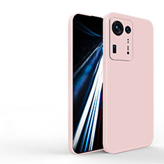 Funda Silicona Ultrafina Goma 360 Grados Carcasa YK3 para Xiaomi Mi Mix 4 5G Rosa