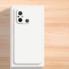 Funda Silicona Ultrafina Goma 360 Grados Carcasa YK3 para Xiaomi Poco C55 Blanco