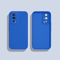 Funda Silicona Ultrafina Goma 360 Grados Carcasa YK3 para Xiaomi Poco F5 Pro 5G Azul