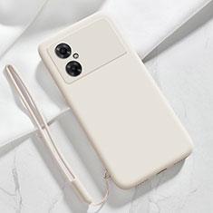 Funda Silicona Ultrafina Goma 360 Grados Carcasa YK3 para Xiaomi Poco M4 5G Blanco