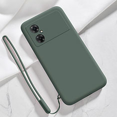 Funda Silicona Ultrafina Goma 360 Grados Carcasa YK3 para Xiaomi Poco M4 5G Verde Noche