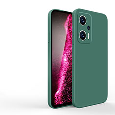 Funda Silicona Ultrafina Goma 360 Grados Carcasa YK3 para Xiaomi Poco X4 GT 5G Verde Noche