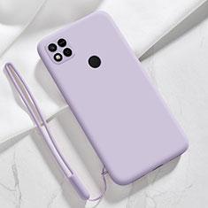 Funda Silicona Ultrafina Goma 360 Grados Carcasa YK3 para Xiaomi Redmi 10A 4G Morado