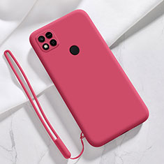 Funda Silicona Ultrafina Goma 360 Grados Carcasa YK3 para Xiaomi Redmi 10A 4G Rojo