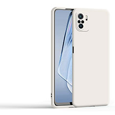 Funda Silicona Ultrafina Goma 360 Grados Carcasa YK3 para Xiaomi Redmi K40 5G Blanco