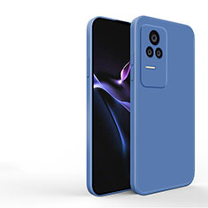 Funda Silicona Ultrafina Goma 360 Grados Carcasa YK3 para Xiaomi Redmi K40S 5G Azul