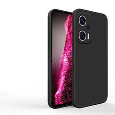 Funda Silicona Ultrafina Goma 360 Grados Carcasa YK3 para Xiaomi Redmi K50i 5G Negro