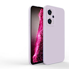 Funda Silicona Ultrafina Goma 360 Grados Carcasa YK3 para Xiaomi Redmi K50i 5G Purpura Claro