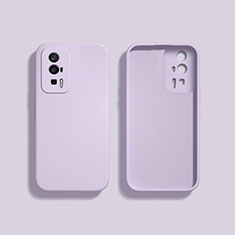 Funda Silicona Ultrafina Goma 360 Grados Carcasa YK3 para Xiaomi Redmi K60 5G Purpura Claro