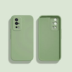 Funda Silicona Ultrafina Goma 360 Grados Carcasa YK3 para Xiaomi Redmi K60 Pro 5G Menta Verde