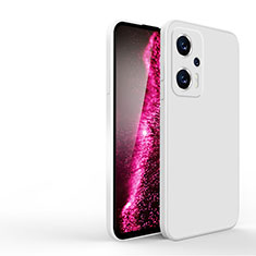 Funda Silicona Ultrafina Goma 360 Grados Carcasa YK3 para Xiaomi Redmi Note 11T Pro 5G Blanco