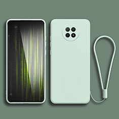 Funda Silicona Ultrafina Goma 360 Grados Carcasa YK3 para Xiaomi Redmi Note 9 5G Menta Verde