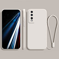 Funda Silicona Ultrafina Goma 360 Grados Carcasa YK4 para Huawei Honor 80 GT 5G Blanco