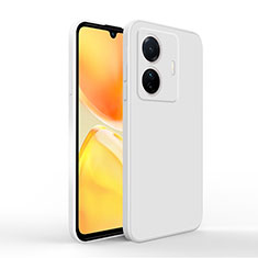 Funda Silicona Ultrafina Goma 360 Grados Carcasa YK4 para Vivo iQOO Z6 Pro 5G Blanco