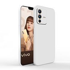 Funda Silicona Ultrafina Goma 360 Grados Carcasa YK4 para Vivo V23 5G Blanco