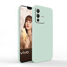 Funda Silicona Ultrafina Goma 360 Grados Carcasa YK4 para Vivo V23 5G Menta Verde