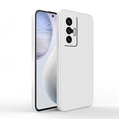 Funda Silicona Ultrafina Goma 360 Grados Carcasa YK4 para Vivo X70 5G Blanco